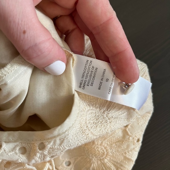 Happy X Nature Eyelet Ruffle Romper - Picture 7 of 8